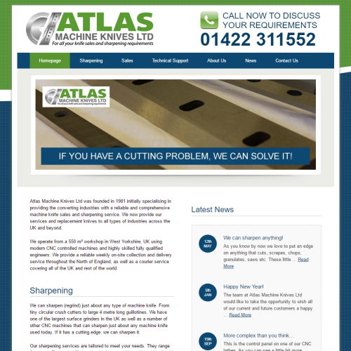 new atlas machine knives website